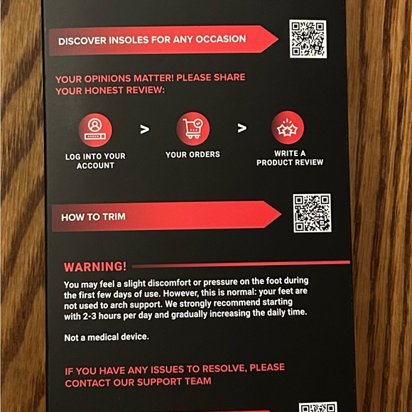 BRAND NEW… NEVER WORN..EASYFEET INNER SUPPORT… - Picture 10 of 11